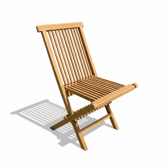 chaise pliante teck